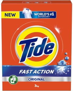 Tide Fast Action Laundry Detergent Powder, 3 KG
