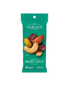 Sahale Snacks Classic Fruit and Nut Trail Mix 15 Oz Grab Go Bags 18 Packs DryRoasted Deluxe Mixed Nuts with Apples and Cranberries NonGMO Kosher Trail Mix Certified GlutenFree Snacks