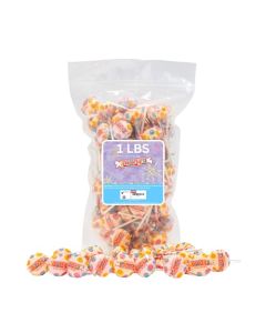 Smarties Double Lollies Gluten Free Peanut Free Fat Free Assorted Fruity Flavors Lollipops Low Calorie Perfect for Birthdays Parties Made by US Candy Company Since 19491 Pound 55 Count
