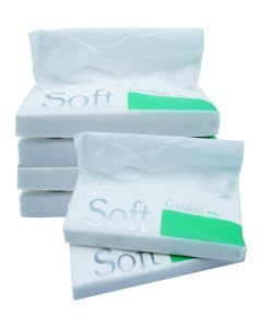 50 Sheets Car Tissue Refills, 300 Sheets Travel Size Handbag Tissues, Facial Napkins Fit for Car Visor Tissue Holder, Cylinder or Box Round Container, 6 Bags