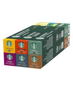 Nespresso Discovery Variety Espresso, Coffee Capsules 6 x 10 (60 Capsules)