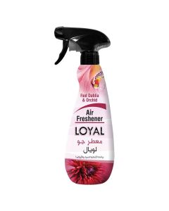 Loyal Red Dahlia & Orchid Fragrance Air Freshener For Home, Office, Inside Car, 450ml