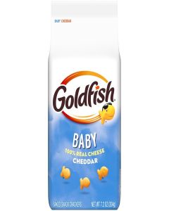 Goldfish Baby Cheddar Crackers, Snack Crackers, 7.2 oz bag