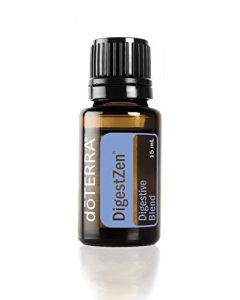 doTERRA DigestZen 15ml Pure Essential Oil Digestive Blend with Peppermint Ginger and Other Natural Oils to Help Reduce Gas Indigestion and Upset Stomach