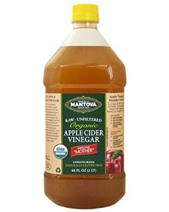 Organic Apple Cider Vinegar With The Mother 68 oz 100 USDA Certified Organic Raw Unfiltered