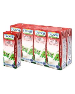 Lacnor Essentials Full Cream Milk 180ml x 8 Pieces