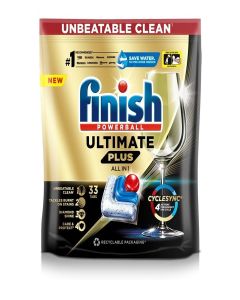 Finish Powerball Ultimate Dishwasher Tablets 33's Regular