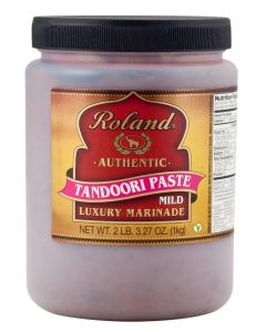 Roland Foods Tandoori Paste, Mild, Luxury Marinade, Specialty Imported Food, 35.3-Ounce Jar