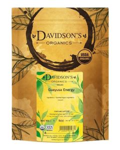 Davidson's Organics Guayusa Energy Loose Leaf Tea - 16 Ounce Bag