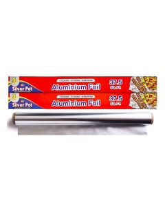 EasyClean Heavy Duty Aluminium Foil Twin Pack – Total 75 SQ. FT. (37.5 x 2) – Durable and Multi-Purpose, Perfect for Cooking, Baking, Freezing, Wrapping, and Storing Food