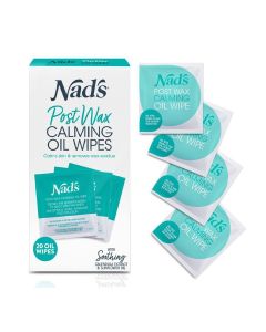Post Wax Calming Oil Wipes - Refill Pack with 20pc