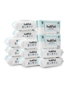 99.9% Water Wet wipes Baby Wipes 12x72(864 wipes)