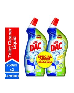 Toilet Cleaner With Self Active Cleaning Foam For 100% Shine Lemonette 750ml Pack Of 2
