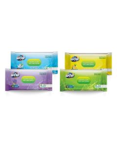 WOW Antibacterial Multi Surface Cleaning Wipes - Pack of 4