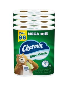 Charmin Ultra Gentle Toilet Paper 6 Count Pack of 4 Total 24 Mega Rolls 96 Regular Rolls