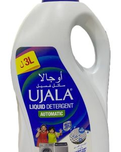 Ujala Liquid Detergent Automatic - 3 Liters - 99.9% Germ Protection - Instant Dirt Dissolvers - Superior Color Care