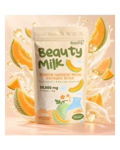 Beauty Milk Japanese Melon Beauty Drink 50000mg / 10 Sachets 180g Collagen Drink