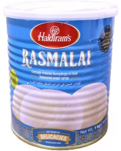 Haldiram's Rasmalai 1kg - Authentic Indian Sweet