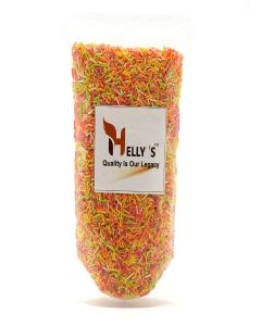 Helly's™ Rainbow Sprinkles for Cake Decoration 300g Packet cake Topping Sprinkles / Vermicelli Sprinkle / Rainbow Strands / Cake Sev