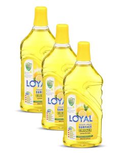 Surface Cleaner 3x800ML Lemon & Lime