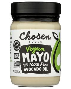 Chosen Foods 100% Avocado Oil-Based Vegan Mayonnaise 12 fl oz - 355ml