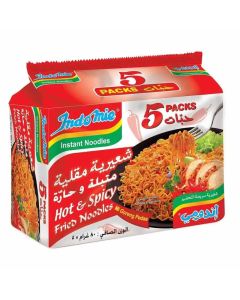 Indomie Instant Noodles Hot and Spicy Fried Noodles- 5X80gms