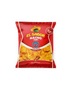 Nacho Chips Chili 100G, Corn Tortilla Chips For Dips Parties And Snacking