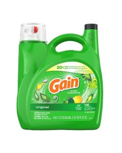 Liquid Laundry Detergent, 4.82L, 146 Wash Loads, Original AromaBoost Ultra Concentrated HE Liquid Detergent / Soft on Sinsitive Skin