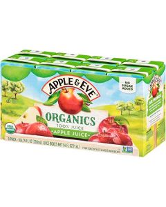 Apple Eve Organics Apple Juice 675 Fluidoz 8 Count