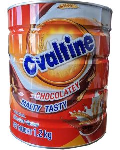 Ovaltine Malt Chocolate Beverage Mix Drink - 1200 Gram Large Tin from Thailand