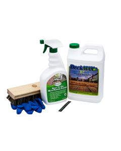 DeckMAX E2 PVC Deck Revitalizer PVC Color Restorer Rejuvenates Your Deck Removes Stains Scuffs The E2 Bundle Contains What You Need to Clean Restore Original Color to PVCs Decks