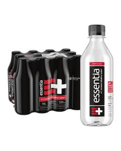 ; Ionized Alkaline Bottled Water; 99.9% Pure; 9.5 pH or Higher; Consistent Quality in Every BPA and Phthalate-Free Bottle; 12 Fl Oz (Pack of 12)