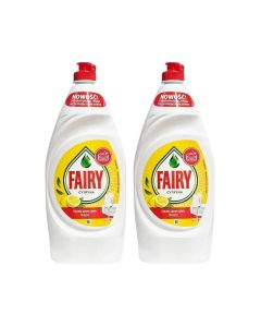 Fairy Lemon Dishwashing Liquid Soap 2x800ML