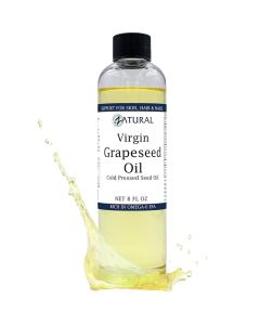 Zatural Grapeseed Oil Organically Grown 100 Pure Cold Pressed Virgin High Tempurature Cooking Oil 8oz