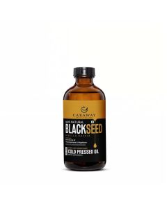 CARAWAY Organic Black Seed Oil Kalonji Oil 8 oz 236 ml Cold Pressed Black Seed Kalonji Oil Edible Grade Rich in Thymoquinone for Immunity Boost Glass Bottle