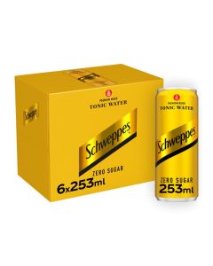 Zero Sugar Tonic Water Cans