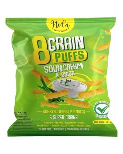 Nola - Gluten Free Puffs with Grains & Sour Cream & Onion 50G