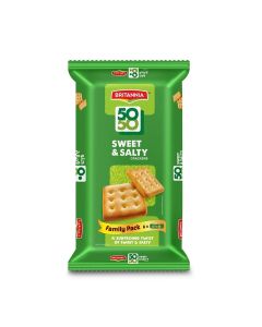 Britannia 50 50 Sweet & Salty 71g, Value Pack of 6