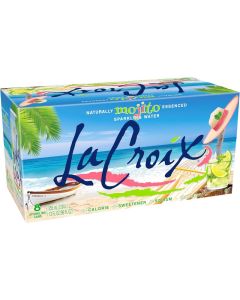 La Croix Sparkling Water - Mojito Flavor (Pack of 8)