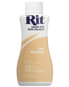 Rit 88160 8 Oz Tan Liquid Dye