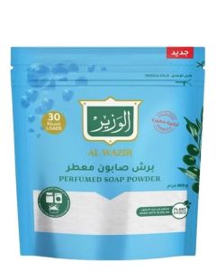 AL WAZIR Perfumed Washing Soap Powder 900gm / Upgraded Formula