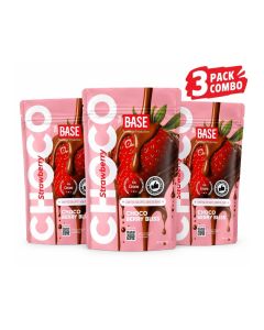 The Base Beverage Chocolate Strawberry 150g (Pack of 3)