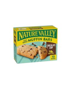 Nature Valley Soft Baked Muffin Bars Chocolate Chip Snack Bars 10 Bars 124 oz