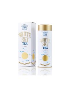 White Sky Tea, Loose Leaf White Tea Blend in Haute Couture Tea Tin Gift, 120g