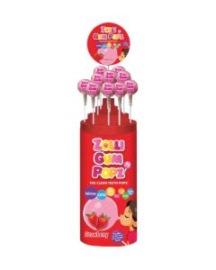 Zolli Gum Popz - Clean Teeth Pops - Strawberry 16g (115pcs)