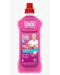 Mr. Strong 5X Multi-Purpose Cleaner 750ml- Cuts 100% Dirt & Grease - Fresh Scent (Pink)