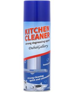 Powerful Degreasing Kitchen Cleaner for Daily Household Maintenance, Removes Grease, Grime and Food Deposits from Appliances and Surfaces, Fast Acting Cleaning Solution, Suitable for Stainless Steel and Ceramic Areas, Easy Spray and Wipe Formula