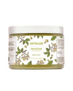 EATALIAN by AMZ BETTER Pistachio Cream, 17.63 oz/500 gr, Delicious Spreadable Cream with Sweet and Unique Taste, Perfect with Ice Creams, for Filling Cakes and Dubai Chocolate, Made in Italy