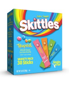 Skittles Tropical Flavors Powdered Drink Mix Variety Pack