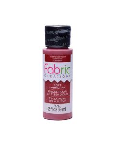 Fabric Creations Fabric Ink in Assorted Colors 2Ounce Crimson